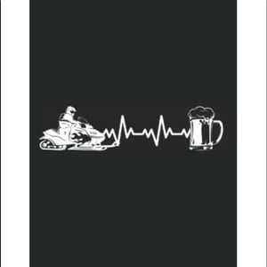 For the love of snowmobiling must end with a beer